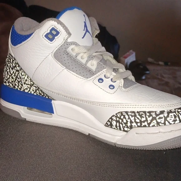 Air Jordan 3 Race Blue Retro - Picture 6 of 6